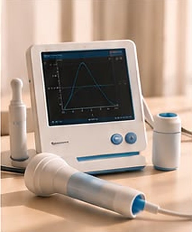 Spirometer zur Messung der Lungenfunktion